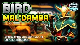 BIRD Mal'damba Gameplay | Gankstars vs District 69 | Paladins Global Series Phase 2 Week 1 EU Final