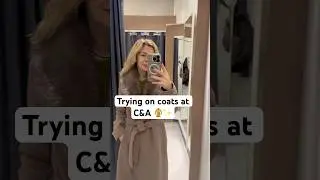 C&A coat try-on haul #CA #CAfashion #OOTD #coatseason #fashiontiktok #fallstyle #tryonhaul #newin