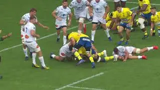 TOP 14 - Essai de JJ HANRAHAN (ASM) - ASM Clermont - Castres Olympique - J02 - Saison 2021/2022