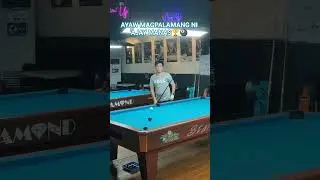 AYAW MAGPALAMANG NI AJAY MANAS #ajmanas #billiards #efrenbatareyes #jaybeesucal #artisticbilliards