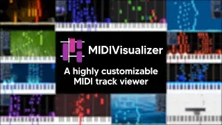 MIDIVisualizer - Demo reel