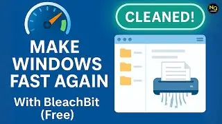 Clean & Speed Up Your PC with BleachBit | Ultimate Free Windows Cleaner Tutorial (2025)