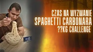 Czas na spaghetti carbonara, ile zjem? | Wyzwanie jedzeniowe | FOODCHALLENGE