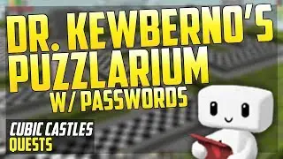 Cubic Castles | Dr. Kewberno's Puzzlarium w/Passwords (Puzzling Puzzlarium)