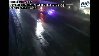 Georgia: Multiple Drivers Hydroplanes & Crashes At Same Spot Minutes Apart