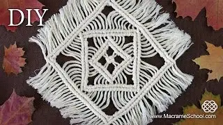 Macrame Tablecloth Tutorial | Table Mats & Table Decoration