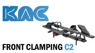 KAC Overdrive C2 Premium Hitch Mounted Bike Rack - 2 Bikes (2 Inch Hitch Receiver)