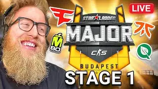 🔴 StarLadder Budapest Major 2025 - Stage 1 - Day 1 | fl0m WATCHPARTY