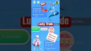 INSANE Lucky Trade! 3-Star Shiny Galarian Articuno 🔥✨ #PokemonGO #pokemon #shorts