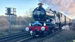 Steam - Vintage Trains ‘Polar Express’ 2025 - compilation #train #railway #polarexpress 