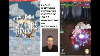 Wizards Unite 1k damage on an Elite werewolf in a 5 wizard forest 4 fortress