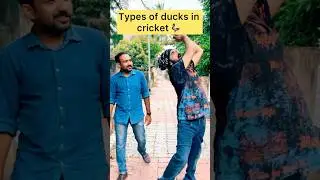 Types of ducks in Cricket🦆🐥🐣