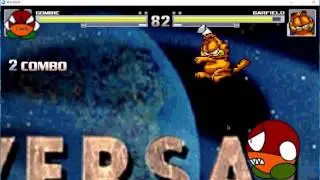 M.U.G.E.N - Gombie vs. Garfield