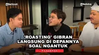 Tretan Muslim & Coki Pardede Roasting Gibran soal Ngantuk, Wapres Santai Angkat Jempol