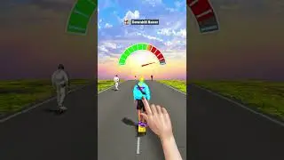 [Game of Supercent]👆Aim for the Best Timing- Downhill Racer