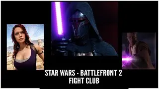 BATTLEFRONT 2 THE 🔥 SECRET FIGHT CLUB COMMUNITY (ft. Mara Jade, Revan, Mace Windu & More. )