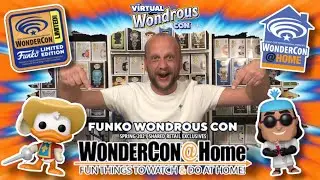 FUNKO POP REVIEW | New Releases | Funko Wondrous Con 2021 | WonderCon @ Home 2021