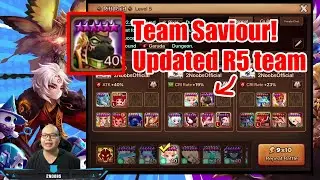 [Summoners war SS2021 EP#201] Iunu (Wind Anubis) and Updated Rift Raid R5 team and some RTA thought