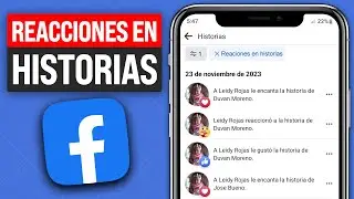 C&oacute;mo VER todas las REACCIONES que he DADO en HISTORIAS de FACEBOOK (2026)