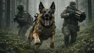 The heroism of a K9 dog in the fight against terrorists. 🐕&zwj;🦺🔥