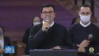 Oração do Terço no Santuário Nacional de Aparecida