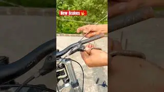 Upgrade Shimano M396 Hydraulic Disk Brakes #shorts #shortsfeed