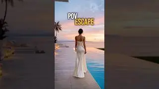 POV: You finally escaped to paradise 🌅 #chillout #sunset #aesthetic #relax #lounge #4k