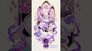 From Sketch to Color - Ghost Type Speedpaint