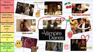 Совершенно ненужный и несерьезный рейтинг отношений в сериале &laquo;Дневники вампира&raquo;.