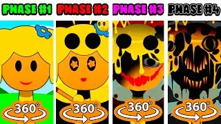 All Phases in New Incredibox Sprunki OC of Bea (Como lo mueve lo):From Phase 1 to Phase 4 360VR! #15