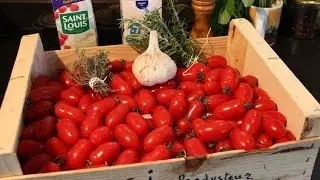 tomates confites sterilisees