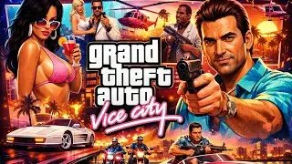 GTA Vice City Calm Driving | Full Sleeping Vibes#foryou#viral#video