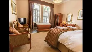 Inside The Villa Levens Manor Hotel just outside of Kendal near Sizergh Castle UK