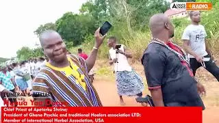 FUNERAL OF LATE HUNUA YAO DUNYO. Former Chief of the Village of Dagbamete, Volta