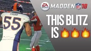 The BEST Way To Blitz In Madden 18 - This Is Hard To Block!