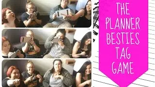THE PLANNER BESTIES TAG GAME | (Cambs Planner Con Video 4)
