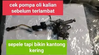 POMPA OLI NINJA 2TAK MACET/MAMPET,SEPELE TAPI BIKIN KANTONG KERING
