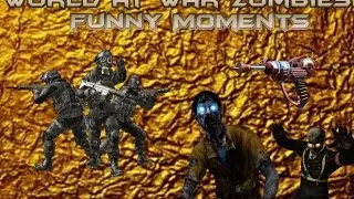 World at War Zombies Funny Moments (Undead Hospital)