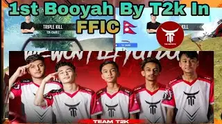 First Booyah By T2k In FFIC