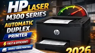 Introducing HP Laser M300 Series 🔥 Automatic Duplex Printer 🖨️ | Fast & Efficient | 2026