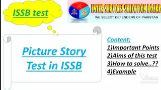 Picture story writing in ISSB  |Complete Details.