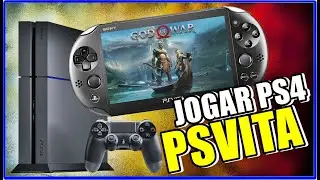 JOGAR PS4 NO PSVITA | CONFIGURAÇÃO REMOTE PLAY (LINK PARA PS4) JOGAR QUALQUER GAME PS4 NO PS VITA