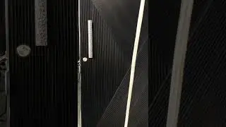 Aluminum profile gate and fancy handle design