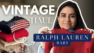 Where I Buy Vintage BABY Ralph Lauren Clothes: Haul & Tips!
