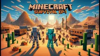 Minecraft Survival Multiplayer Series Episode 1 | Epic Adventures Begin! 🚀🌍