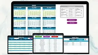 Healthcare Logistics Digital Transformation Calendar in Excel