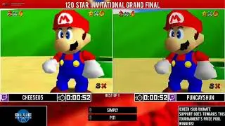 CLG Cheese05 vs Puncayshun | Grand-Final | GSA 120 Star Invitational 2018 | Super Mario 64
