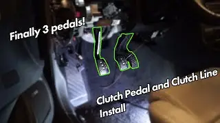 Clutch Pedal Install! B5 S4 Manual Swap Part: 5