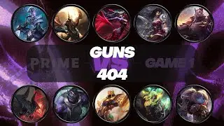 PRIME LEAGUE FALL 2025 - GUNS vs 404 - GAME 1 - تورنومنت لیگ او لجندز