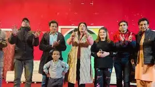 Huma Ali new drama 🎭 naaz theatre 🎭 Lahore sarfraz Vicky uri baba and all team 
